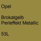 Preview: Opel, Brokatgelb Perleffekt Metallic, 53L.